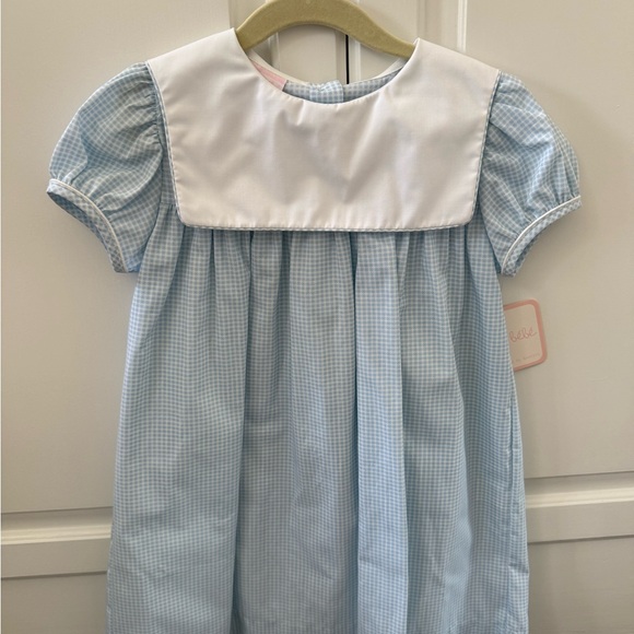 Petit Bebe Other - Blue and White Checkered Dress